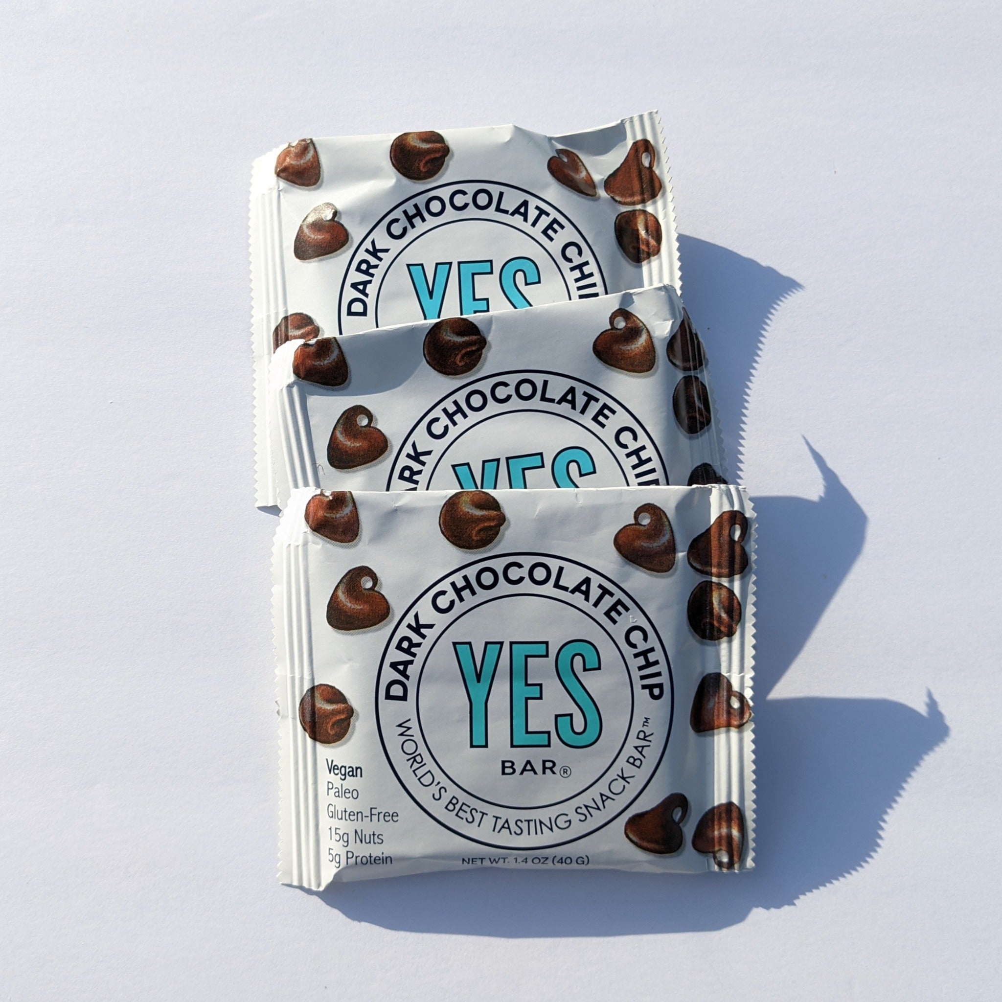 Even the wrapper looks great on our Dark Chocolate Chip Bars! 